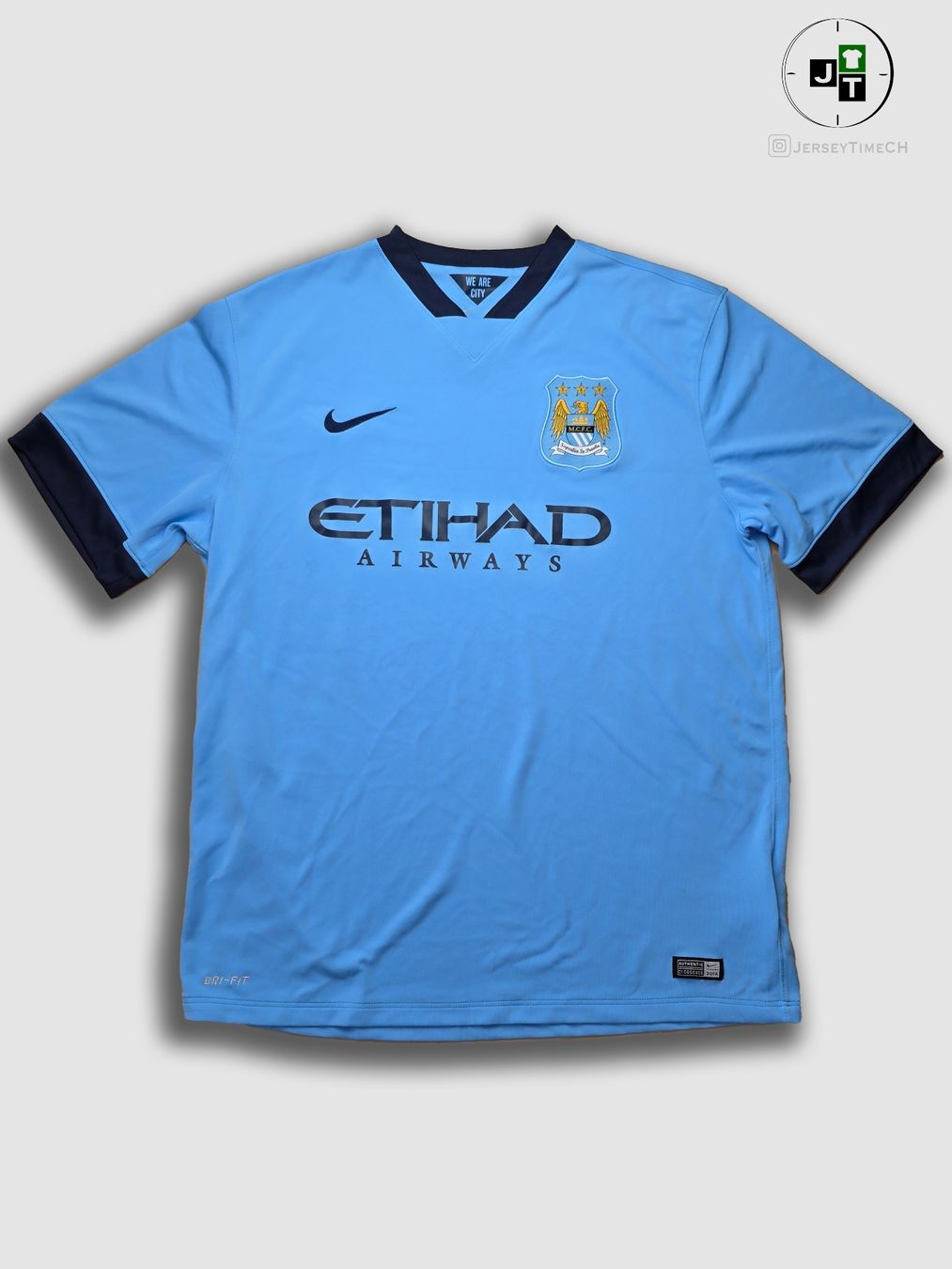 Nike Leibchen & Hosen: MANCHESTER CITY 14/15 TRIKOT – Gebraucht aus Lüchingen von Jersey_Time