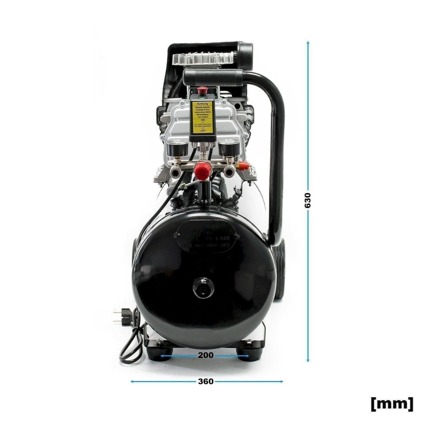 Compresseurs: WilTec 61016 Druckluftkompressor 50l – Neuf avec emballage d'origine à Bottighofen par zaap 7