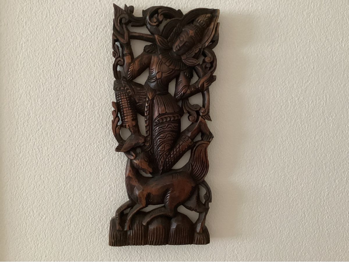 Sculture & Statue: Wandbild  Thailand Sawadee – Usato da Minusio venduto da scotch111