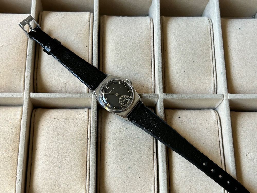 Montre Bracelet Vintage Homme - Marque ROCAR - Mécanique Militaire - Ne Fonctionne Pas