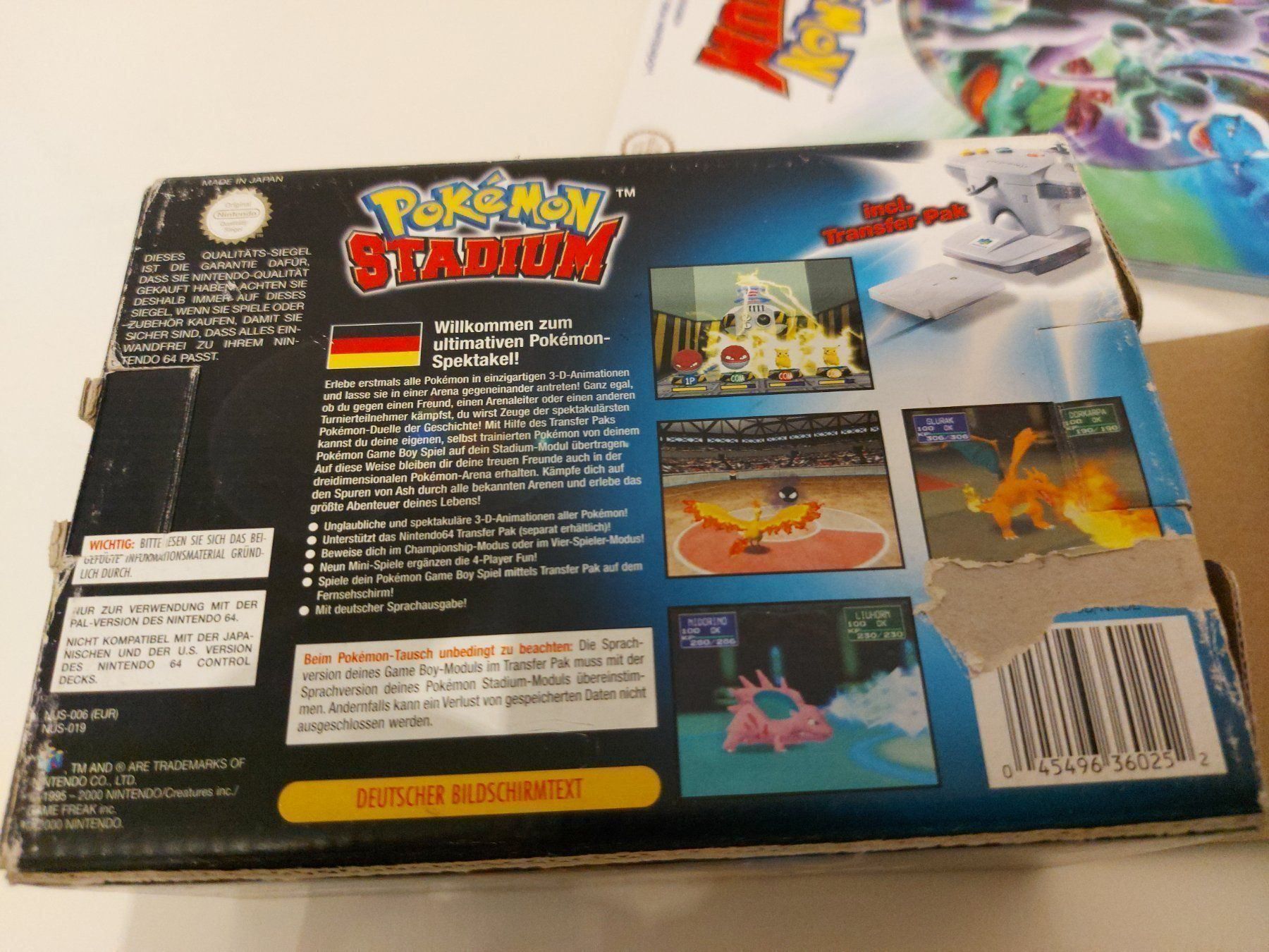Nintendo Spiele: Pokemon Stadium Nintendo 64 N64 OVP + – Gebraucht aus Aarau von Kaesekuchen2000 8