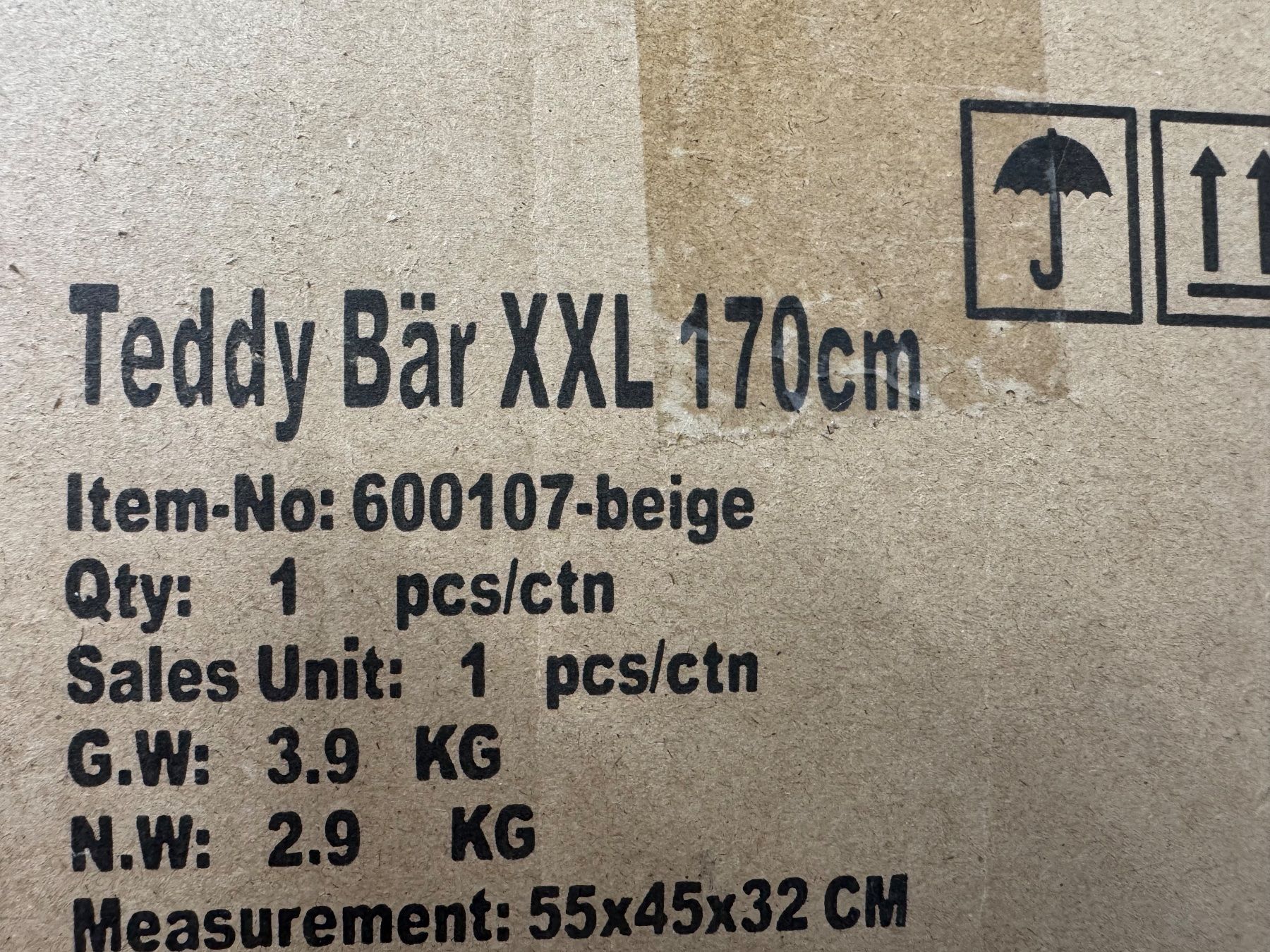 Giocattoli: Teddybär XXL – Nuovo (secondo la descrizione) da Courgevaux venduto da wurg1 1