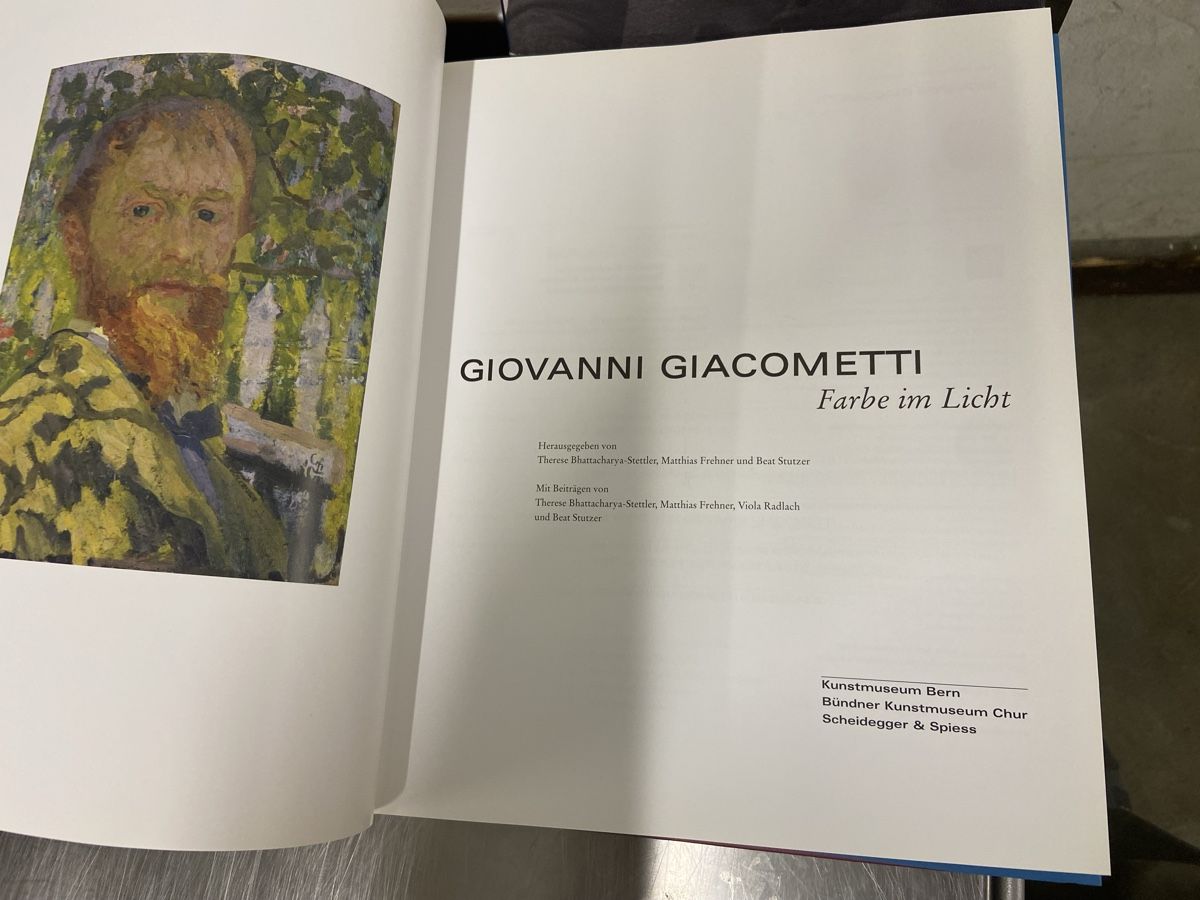 Libri: Bruno&Giovanni Giacometti Bücher  – Usato da Dietikon venduto da brocki-eyra 1