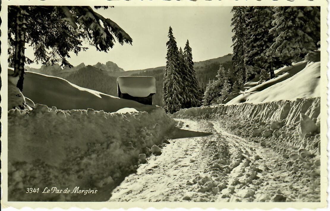 Cartoline postali: Le Pas de Morgins – Usato da Hochdorf venduto da Ziegel-16