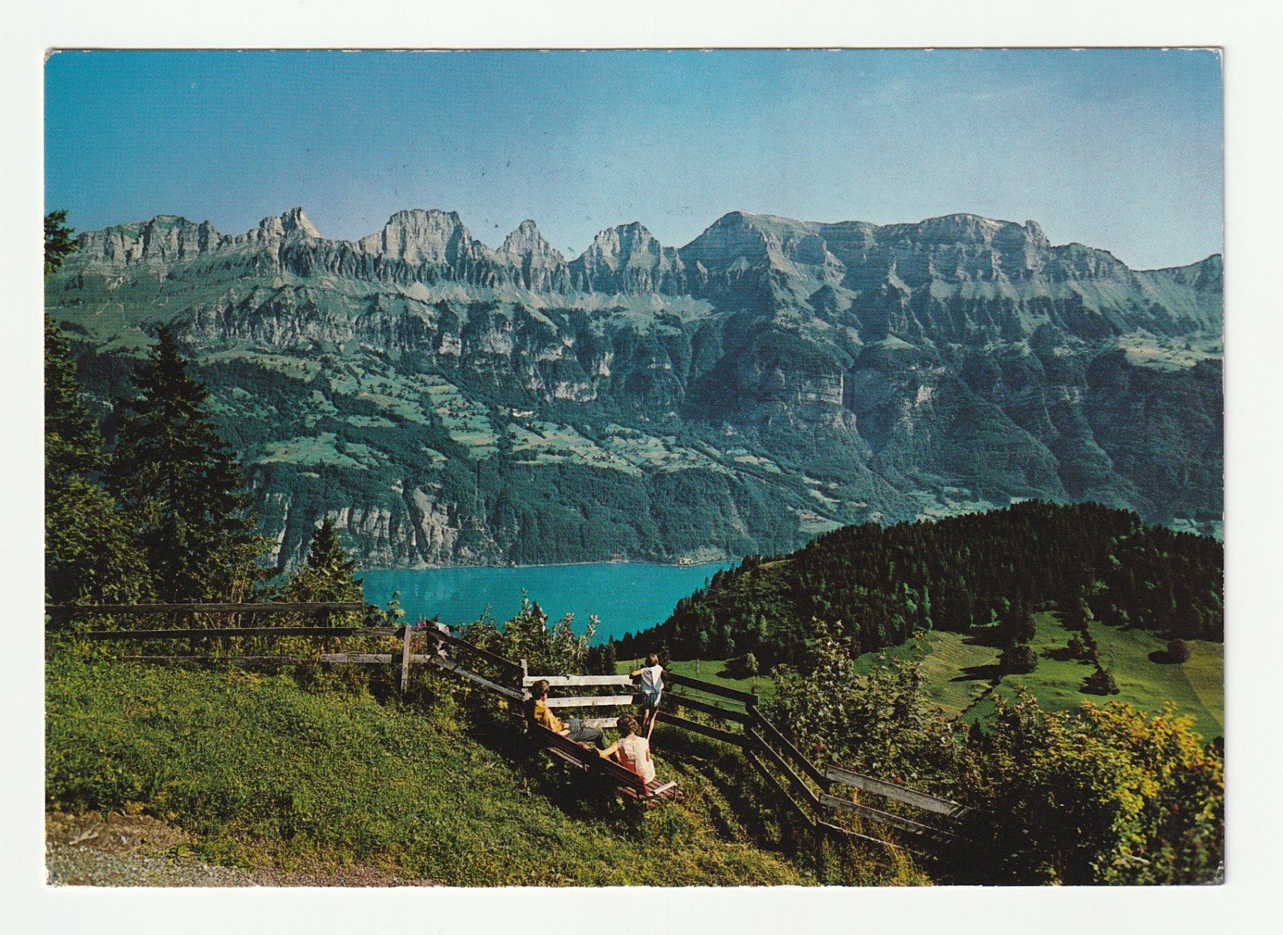 Ansichtskarten: Ansichtskarte Flumserberg Blick auf Walensee und Churfirsten – Neu (gemäss Beschreibung) aus St. Gallen von Ricardo_Deals