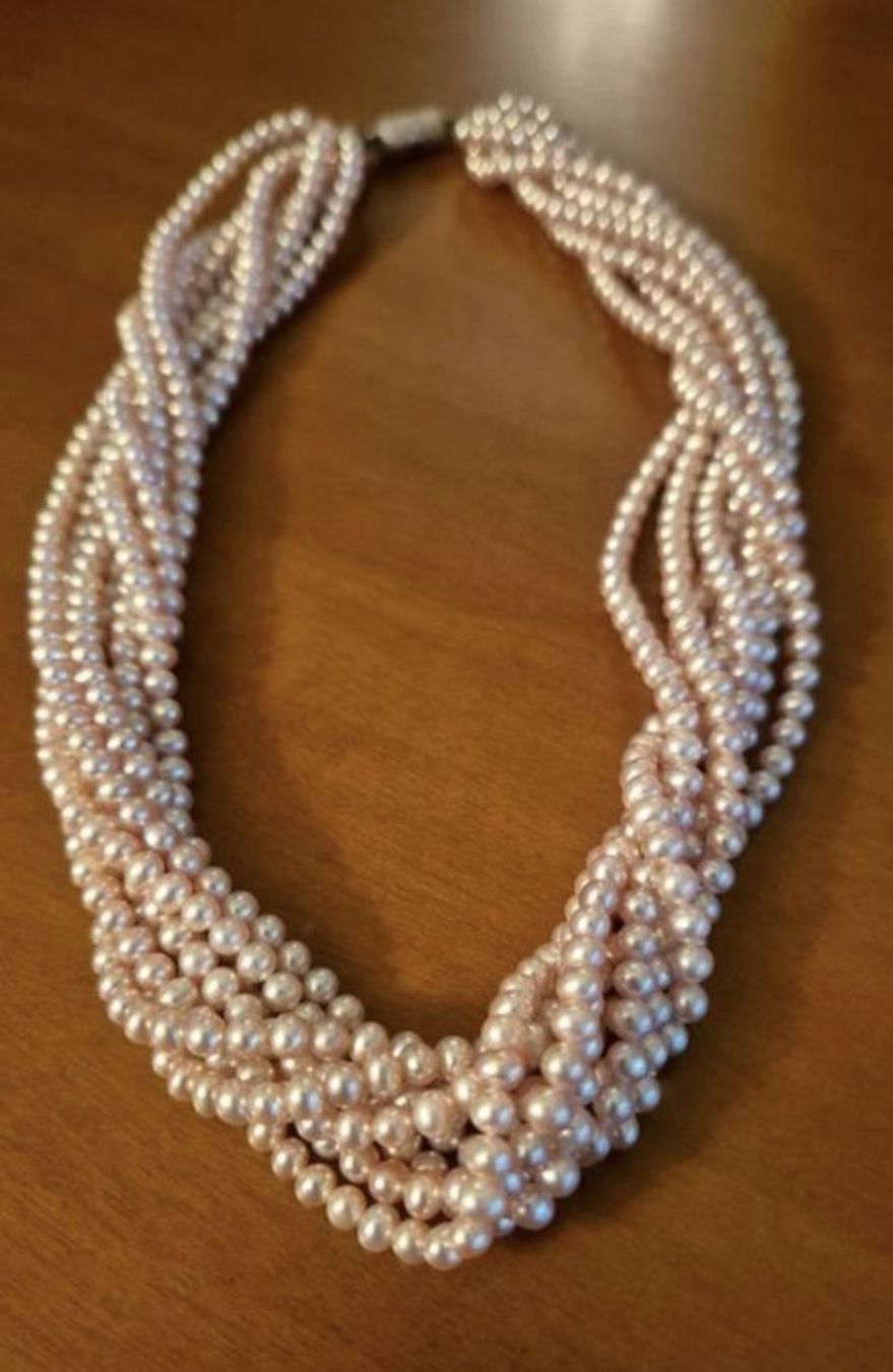 Catenine: Elegante Perlenkette mit Magnetverschluss  – Nuovo (secondo la descrizione) da Schaffhausen venduto da peggi77755 2