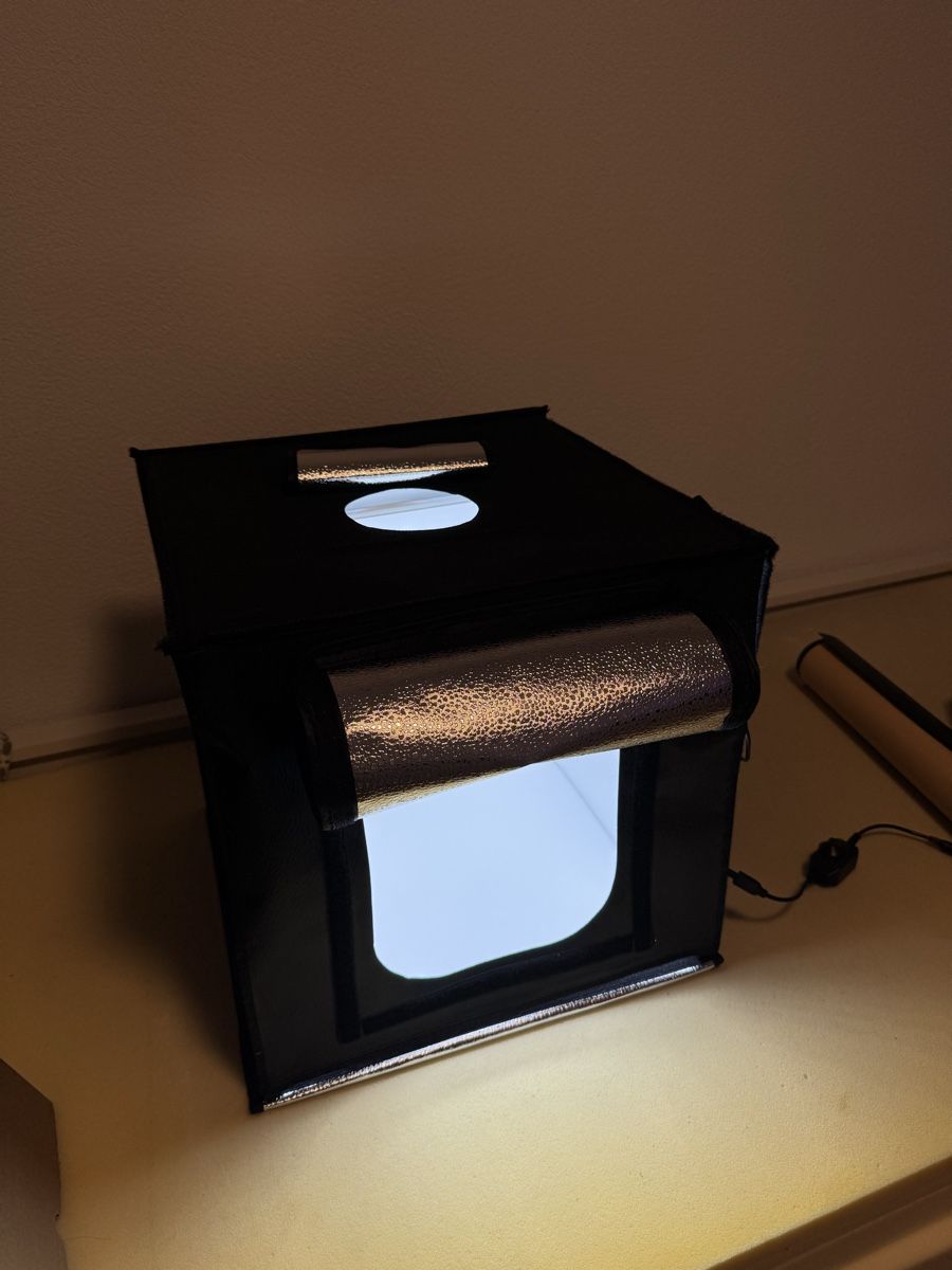 Laboratoire & Chambre noire: Studio photo portable avec éclairage LED – D'occasion à Biel/Bienne par Lor_jxl2 2