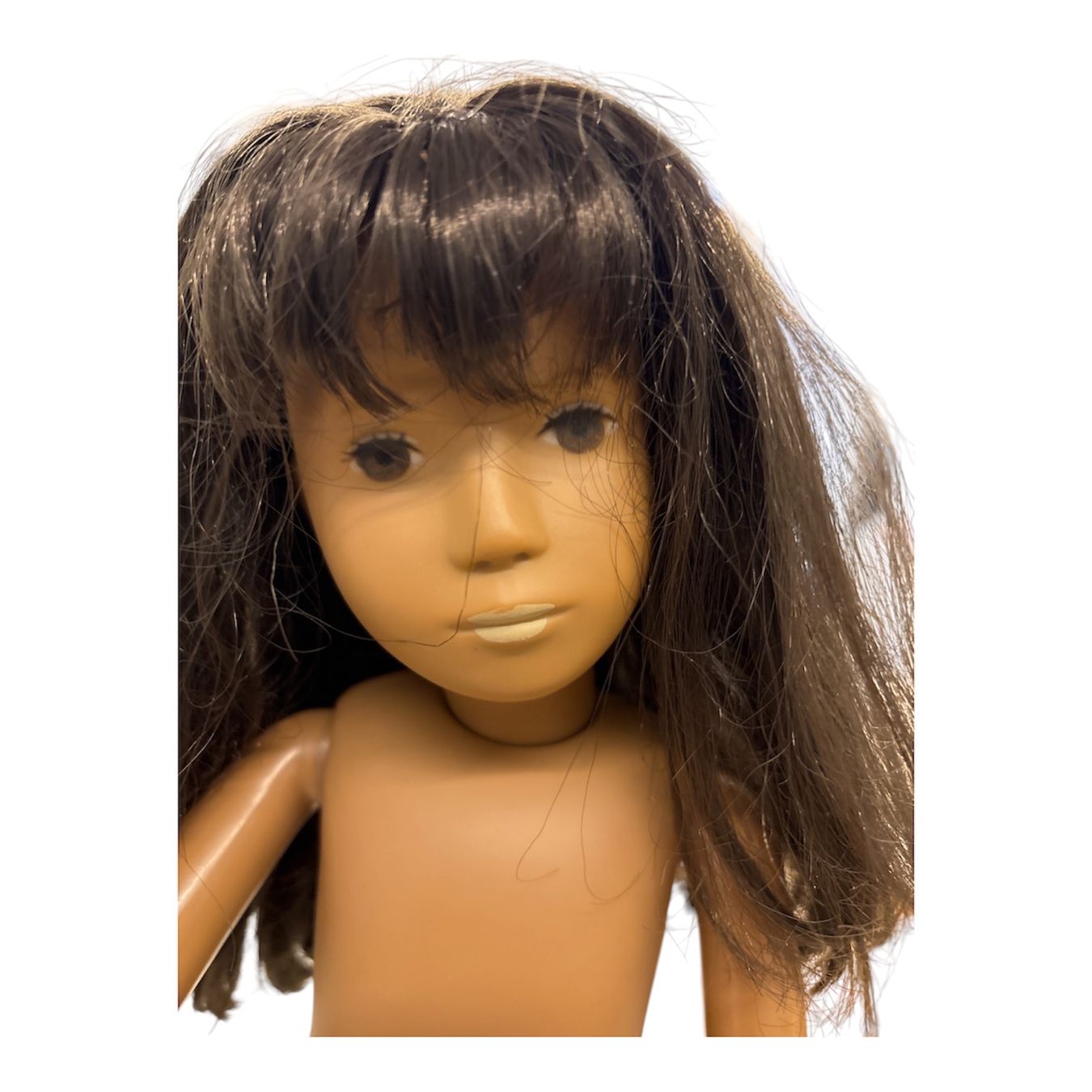 Sasha Morgenthaler Bambole: Puppe - Sasha-Mädchen braunhaarig - 41 cm gross – Usato da Pratteln venduto da Dollshop 2