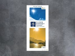 Plakat Clean Energy Tour - St. Moritz