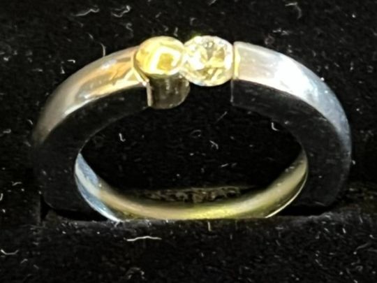 Ringe: Ring Stahl Gold 585 – Gebraucht aus Bettwiesen von wicking27 1