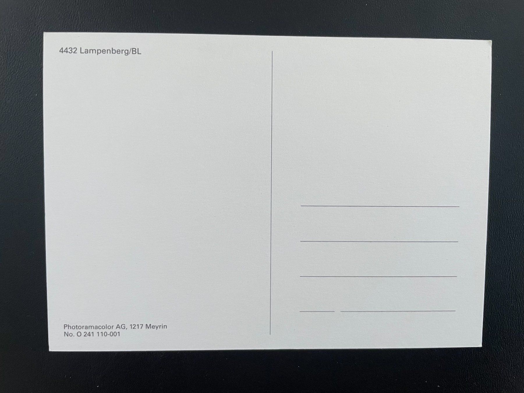 Cartes postales: AK BL Lampenberg – D'occasion à Thal par Danny82 1