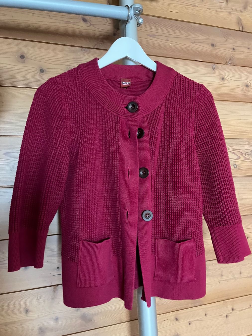 Giacche: Kurze Strickjacke Olsen Gr XS – Usato da Simplon Dorf venduto da fraueulalia
