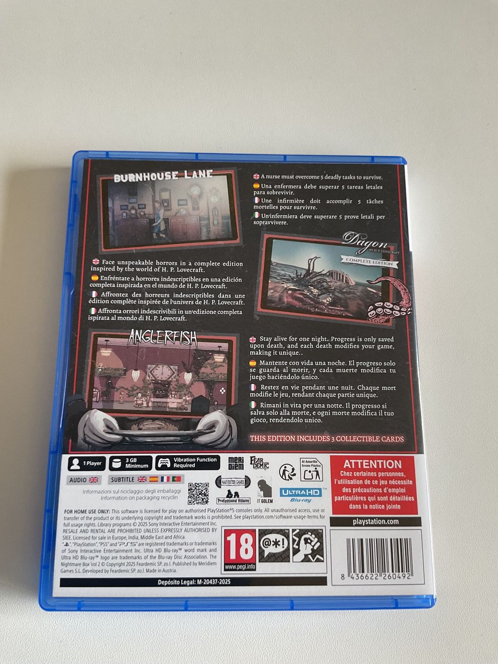 Giochi: The Nightmare Box Vol II – Usato da Au SG venduto da Mar_69jz 1
