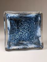 Murano Glas Schale Blau