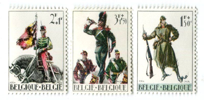 Tous les timbres: Briefmarken "Uniform". Belgien. – Neuf avec emballage d'origine à Basel par Butsch5