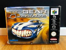 Top Gear Overdrive (Deutsch) mit OVP - Nintendo 64