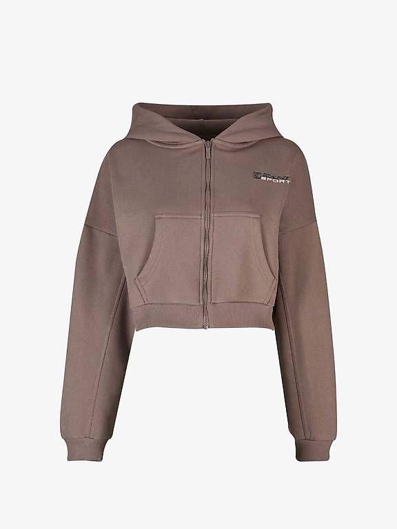Jacken: Karl Kani Sweatjacke brown  – Gebraucht aus Basel von sib_n8fj
