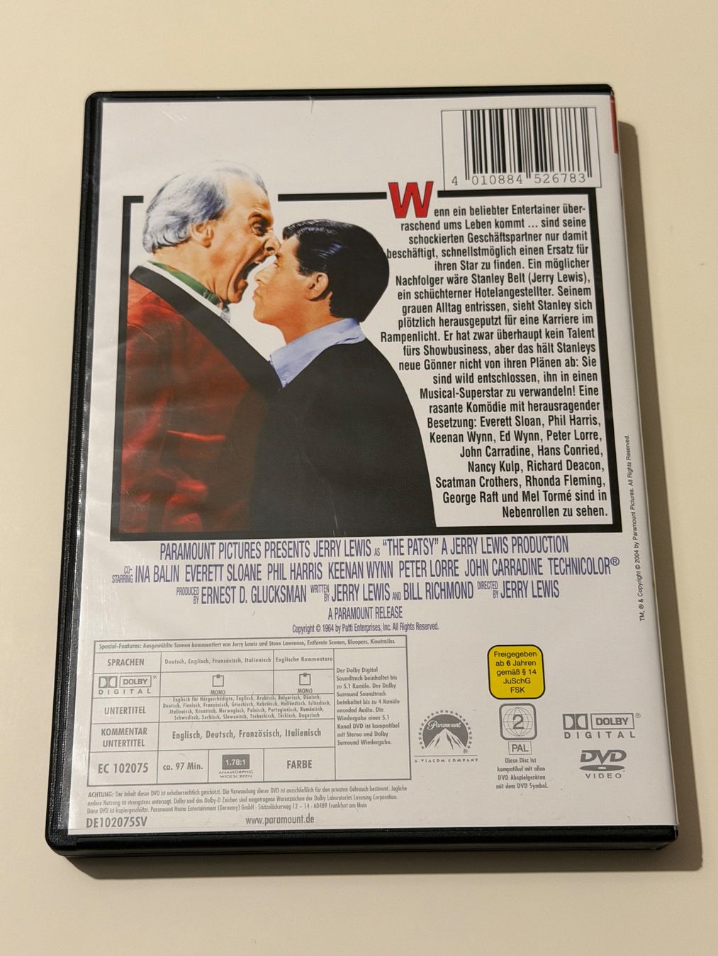 Tutti i DVDs: Jerry Lewis - Die Heulboje DVD – Nuovo (secondo la descrizione) da Altstätten SG venduto da sheamus 1