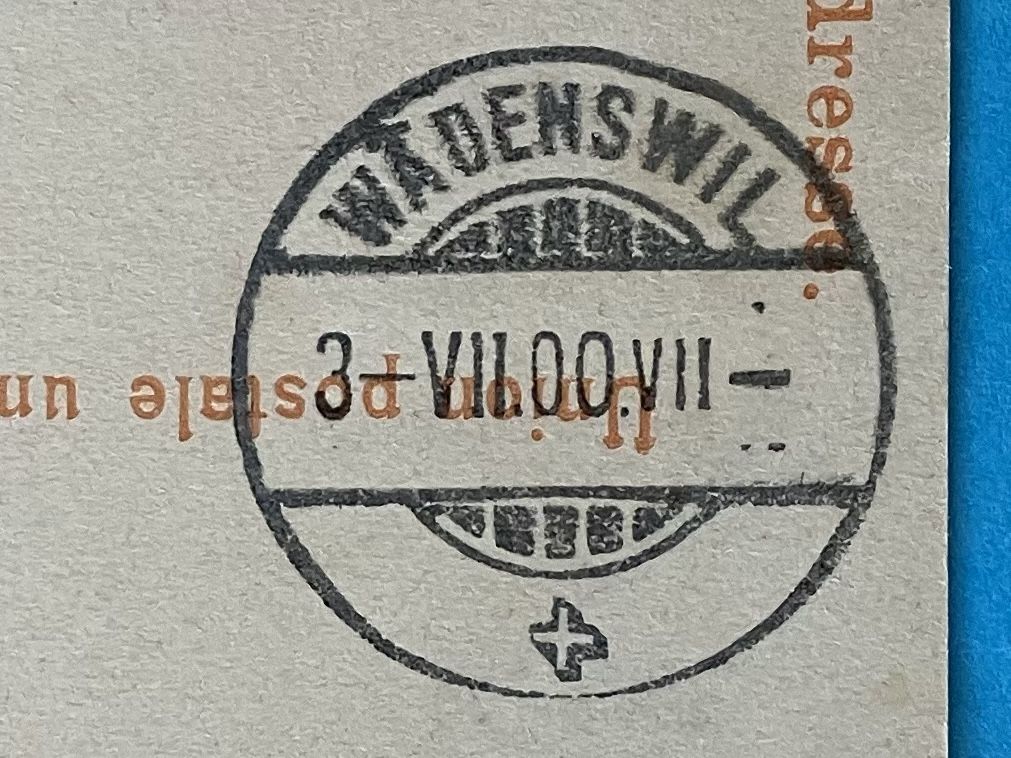 Ansichtskarten: Historische Ansichtskarte Gruss vom Bachtel, 1900 – Gebraucht aus Bauma von Baumer71 4