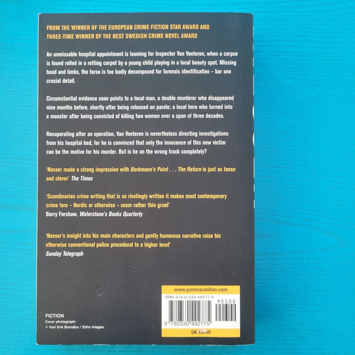 Libri: Hakan Nesser-  The return – Usato da SCHÜBELBACH venduto da CoKaHa 1