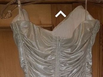 Vestiti: Abendkleid 36 beige-golden schimmernd – Nuovo (secondo la descrizione) da Grossaffoltern venduto da Sanchi 4