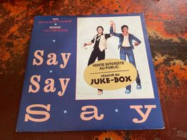 McCartney& Michael Jackson Say say say Single 7