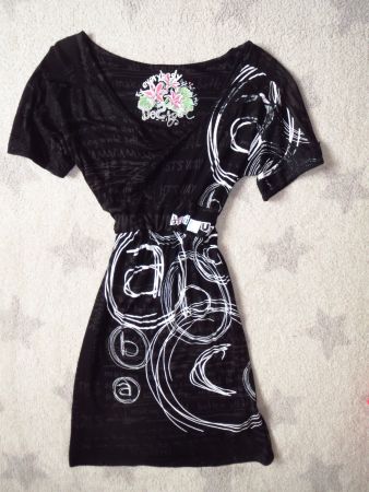NEUES DESIGUAL Damen Kleid Gr XS