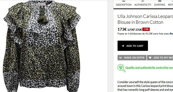 Ulla Johnson Camicette: Ulla Johnson Bluse / blouse S /M – Usato da Collonges venduto da arashee 7