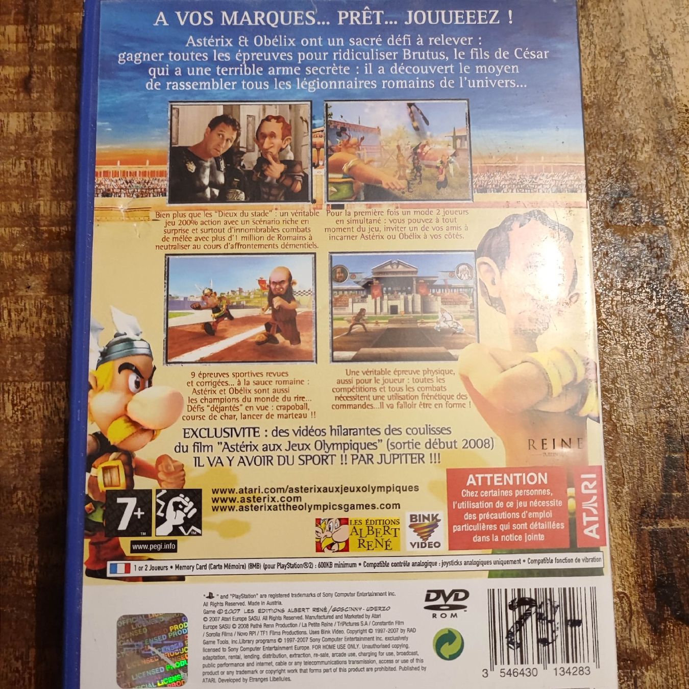 Sony Giochi: Asterix bei den Olympischen Spielen PS2 – Usato da Dübendorf venduto da kb86_MOVIE 1