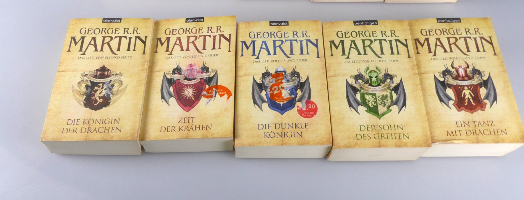 Libri: Das Lied von Eis und Feuer Buchreihe – Usato da Volketswil venduto da brockipfannenstil 3