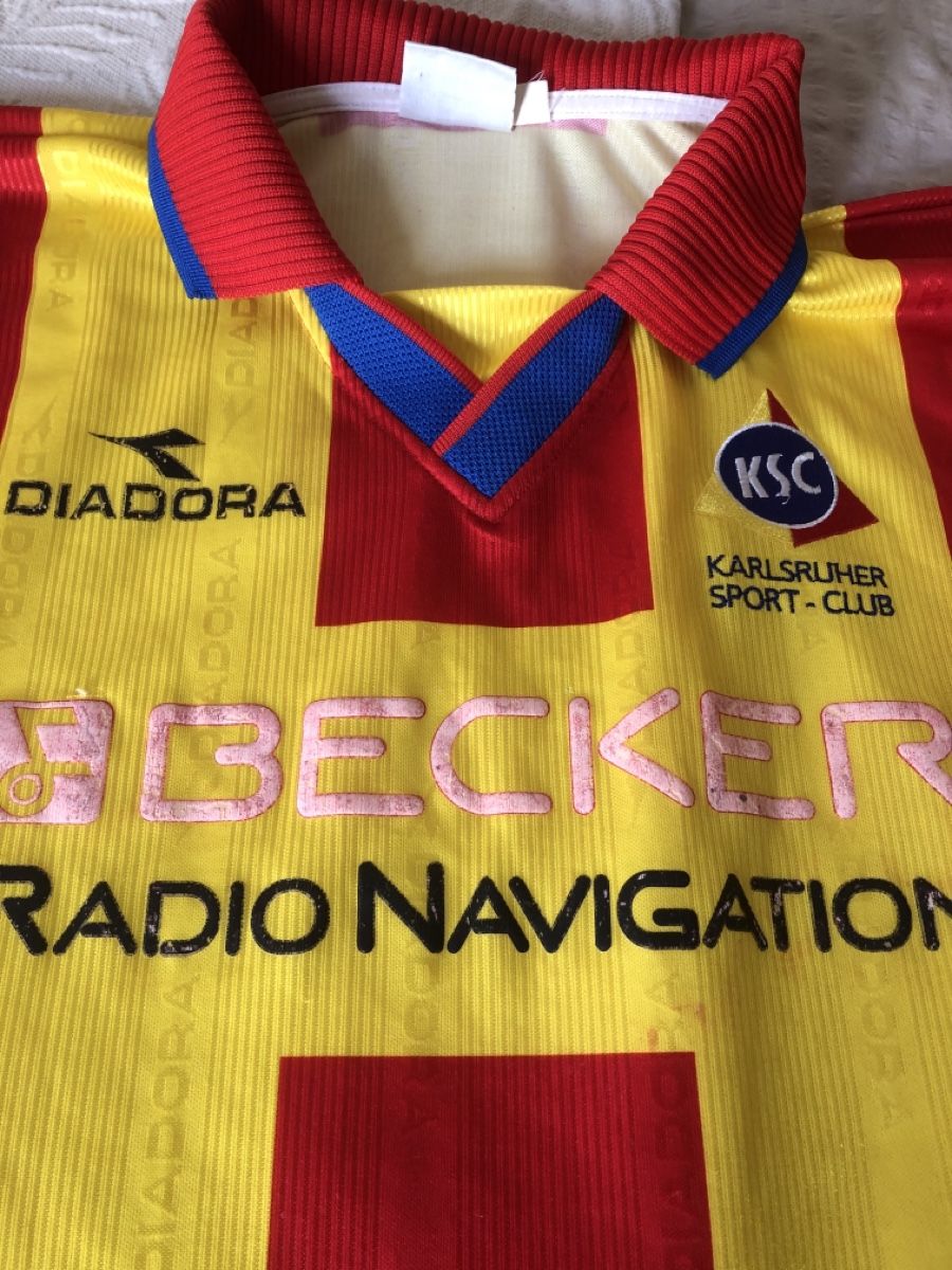 Canottiere & Pantaloni: Karlsruher maillot – Usato da Le Grand-Saconnex venduto da focamix 1