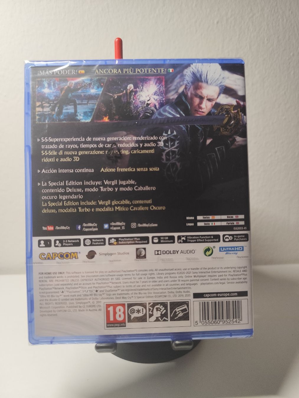 Giochi: Devil May Cry 5 Special Edition PS5 SEALED, NEW – Nuovo e nell'imballaggio originale da S. Vittore venduto da GamesAndCards95 1