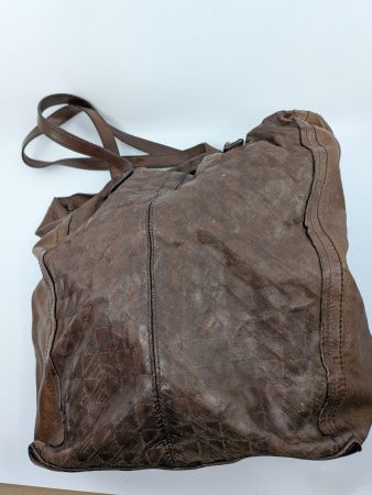 Braune Ledertasche Vic