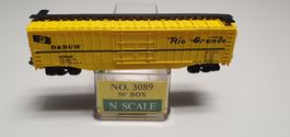 Model Power 3089 D&RGW Gondola, 50 Foot OVP (3836)