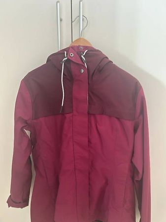 Damen Regenjacke Outdoorjacke Bordeaux Gr. L  wasserdicht