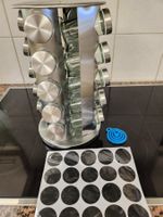 Gewürzständer mit 20 Gläsern