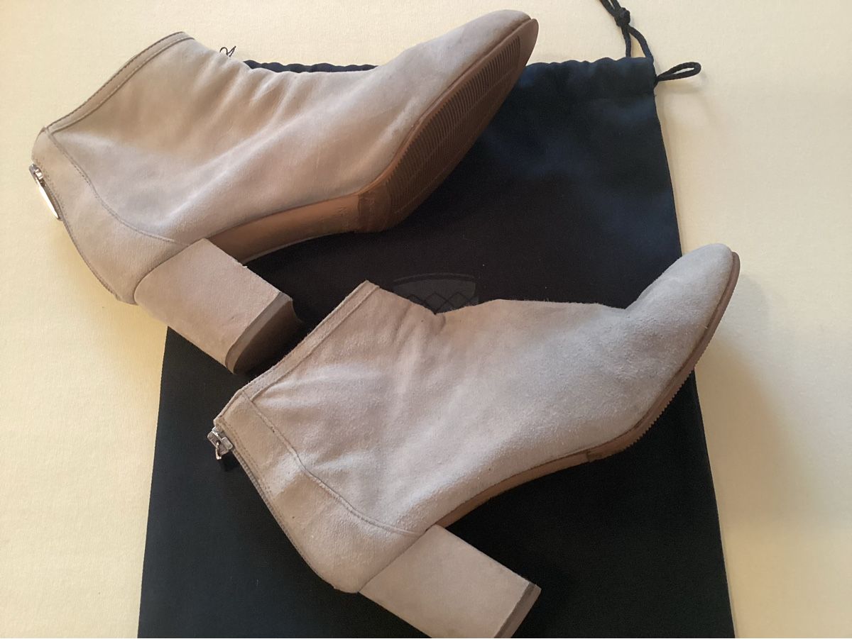 Navyboot Scarpe da donna: Stiefeletten Grösse 40, hellgrau, Navyboot – Usato da Basel venduto da Viktoria1958 1