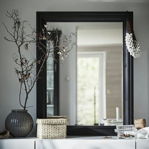 Spiegel: IKEA  specchio, 65x85 cm, nero TOFTBYN – Neu und originalverpackt aus Grancia von IKEA_Grancia 4