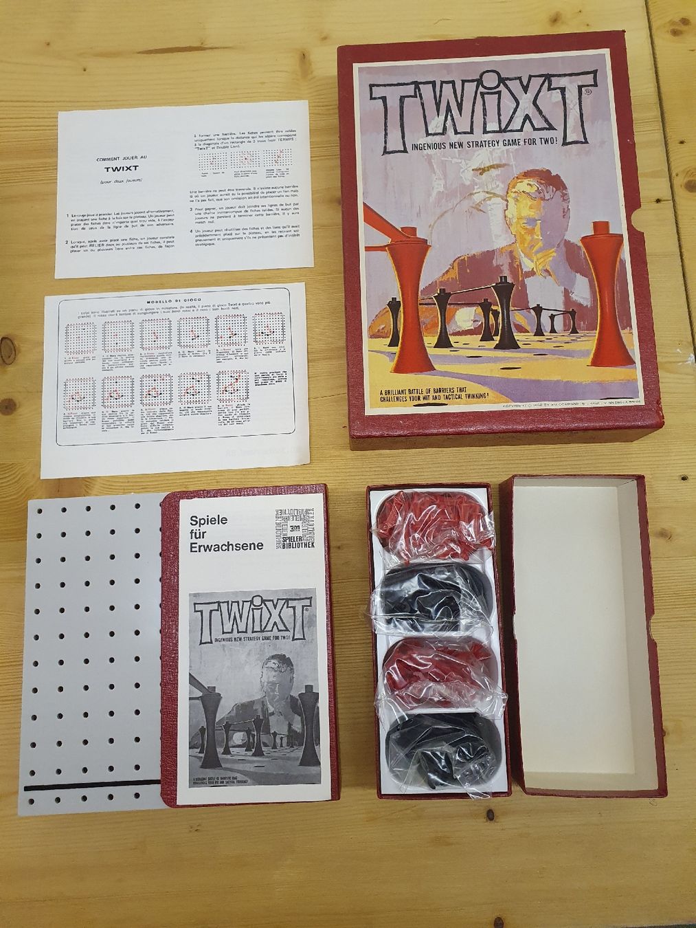 Giochi: 3M Bookshelf Games Konvolut Acquire, Twixt, Breakthru – Usato da Rüedisbach venduto da hanaku 3