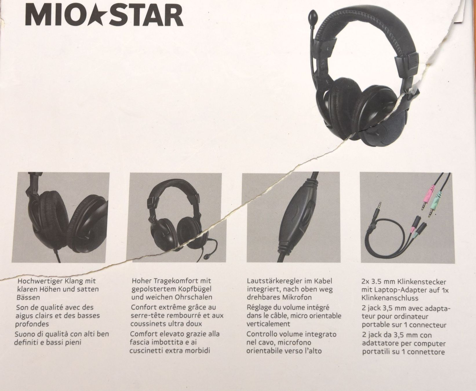 M-Audio Cuffie: Mio Star Multimedia Headset – Usato da Frenkendorf venduto da gelbeZinnie 1
