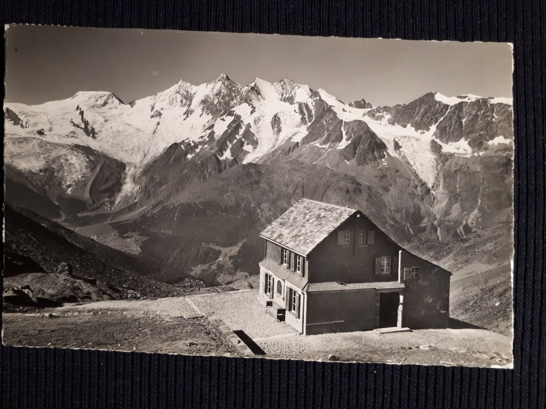 Cartes postales: . SAAS-TAL 1947 – D'occasion à Ponto Valentino par giorgia06