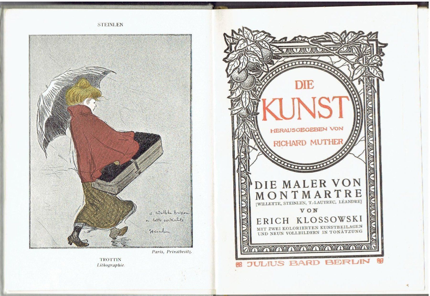 Libri: Die Maler von Montmartre  1903 – Usato da Flims - Dorf venduto da Stagediver 2