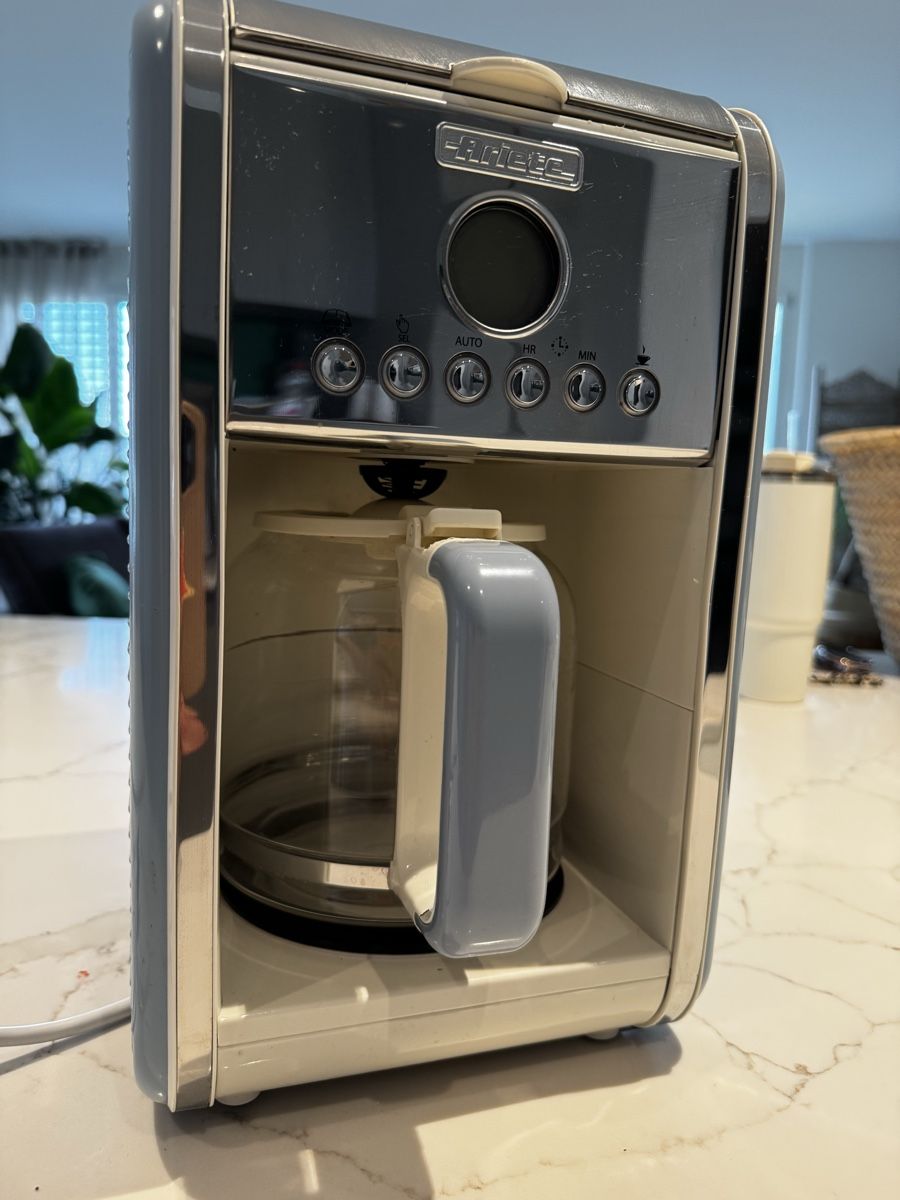 Macchine per caffè & Macchine per espresso: Kaffeemaschine ARIETE Vintage hellblau – Usato da Möriken AG venduto da Pumuckl76___