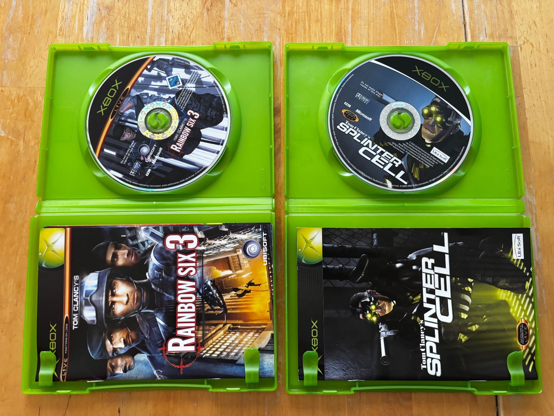 Spiele: Splinter Cell + Rainbow Six 3 (CIB) – Gebraucht aus Frenkendorf von gelbeZinnie 1