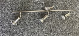 Deckenlampe Strahler 3er Metall  gebraucht 