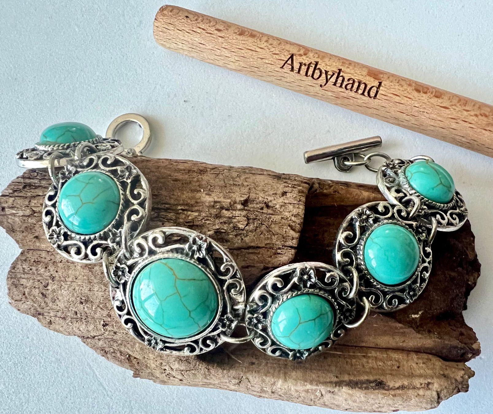 Altri gioielli: 12 Strang Statement-Kette & Ethno-Armband - Boho Beach Set – Usato da Ruswil venduto da artbyhand 7