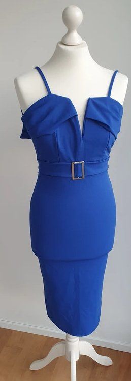 Kleider: Kleid royalblau, Grösse 34, elegant – Gebraucht aus Stansstad von InStyle8
