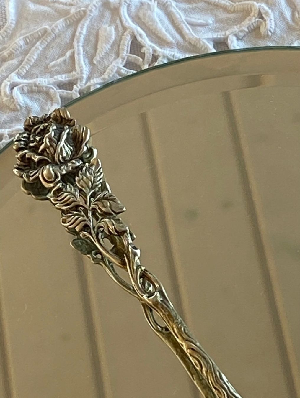 Löffel: Hildesheimer Rose Löffel - Silber 800 + MP – Gebraucht aus Zuchwil von Arche0 2