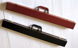 Billard Queue-Koffer Case Kunstleder-Sperrholz Koffer NEU