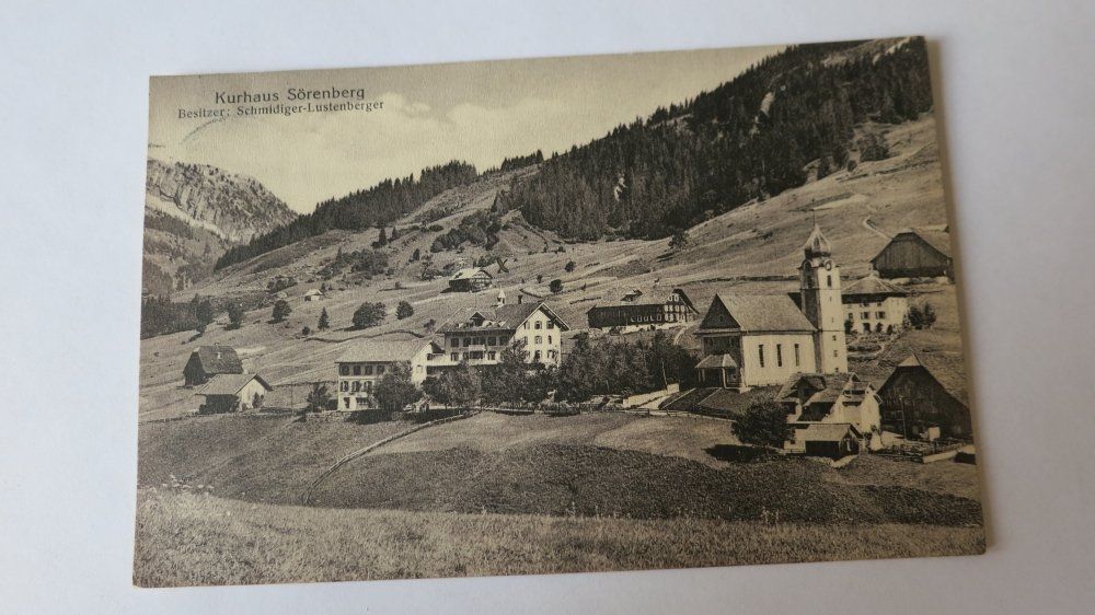 Ansichtskarten: Sörenberg - Kurhaus - 1919 – Gebraucht aus Jona von centumprata